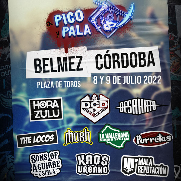 Cartel festival A Pico y Pala 2022