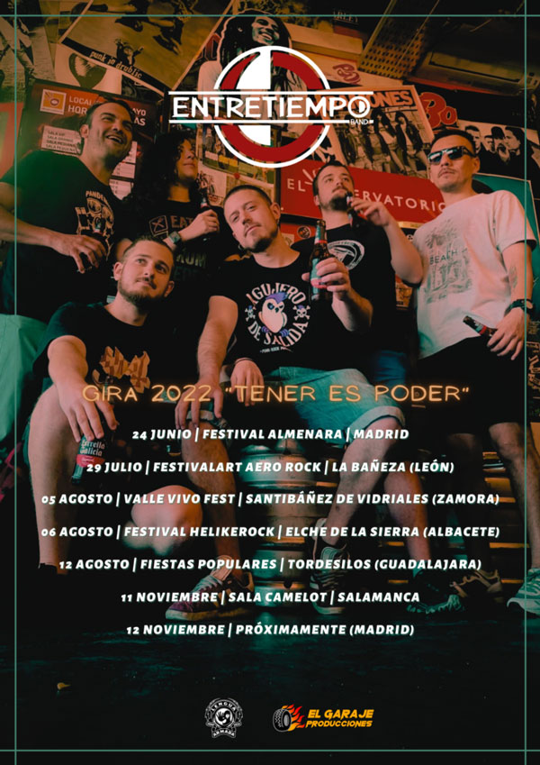 Próximos conciertos de Entretiempo