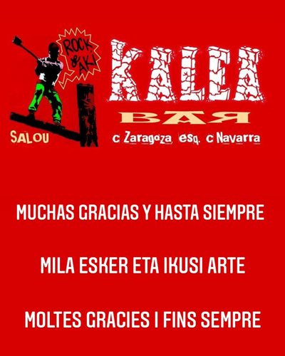 Cierra el Kalea Bar de Salou